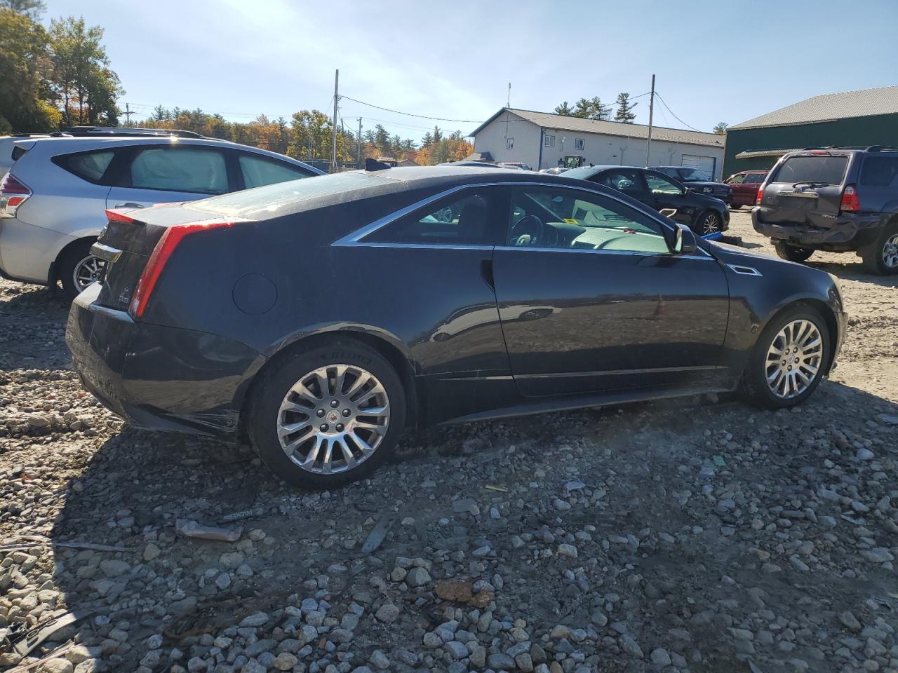 2014 Cadillac CTS VIN 1G6DG1E38E0192459 Copart auction photo, side damage thumbnail 3