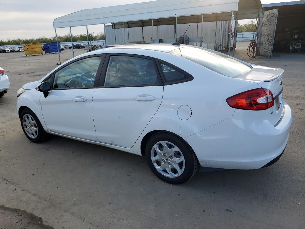 2013 Ford Fiesta VIN 3FADP4BJ2DM109448 Copart auction photo, front end damage thumbnail 2