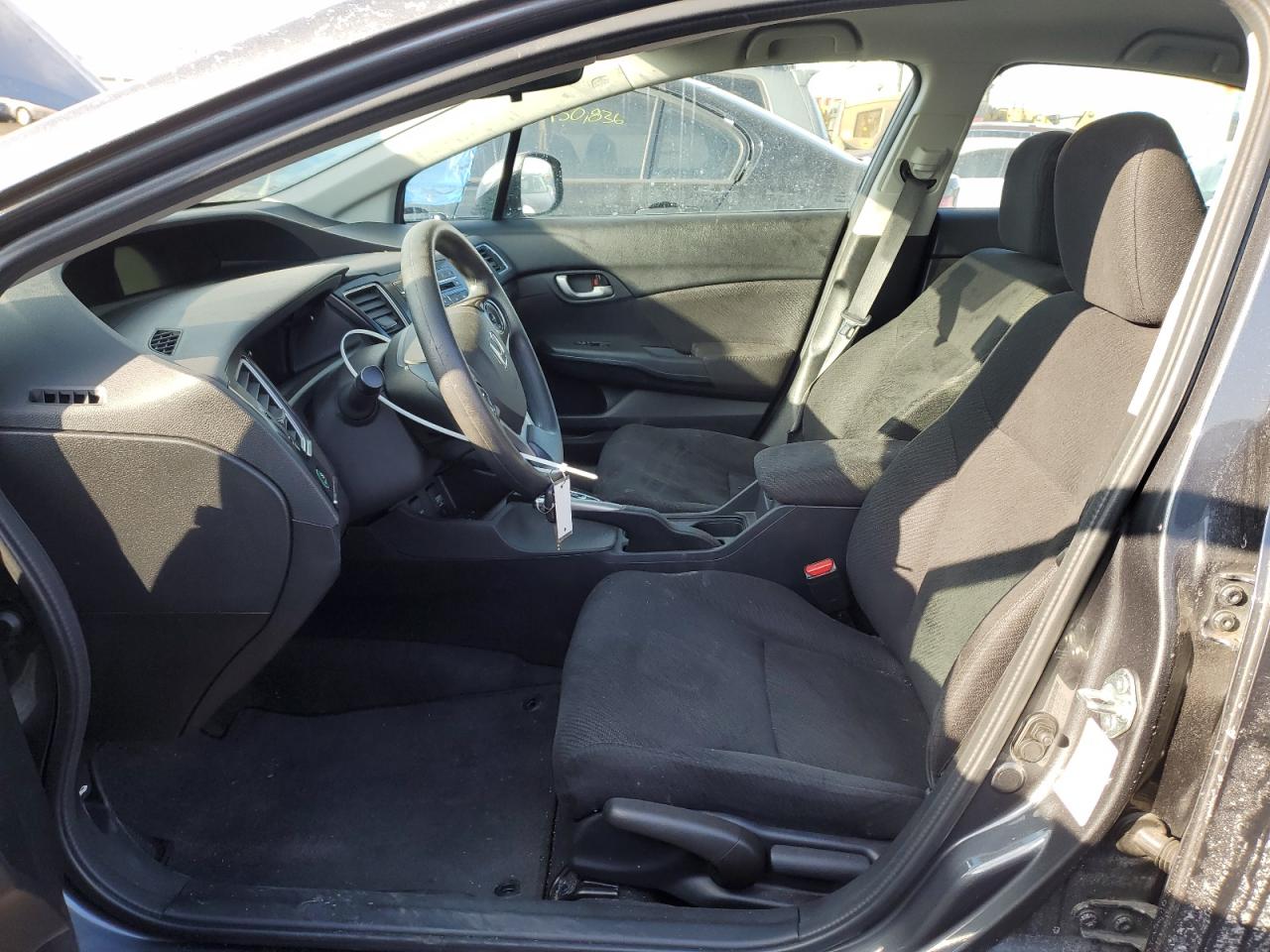 2013 Honda Civic VIN 2HGFB2F53DH575327 Copart auction photo, front end / rear end damage thumbnail 7