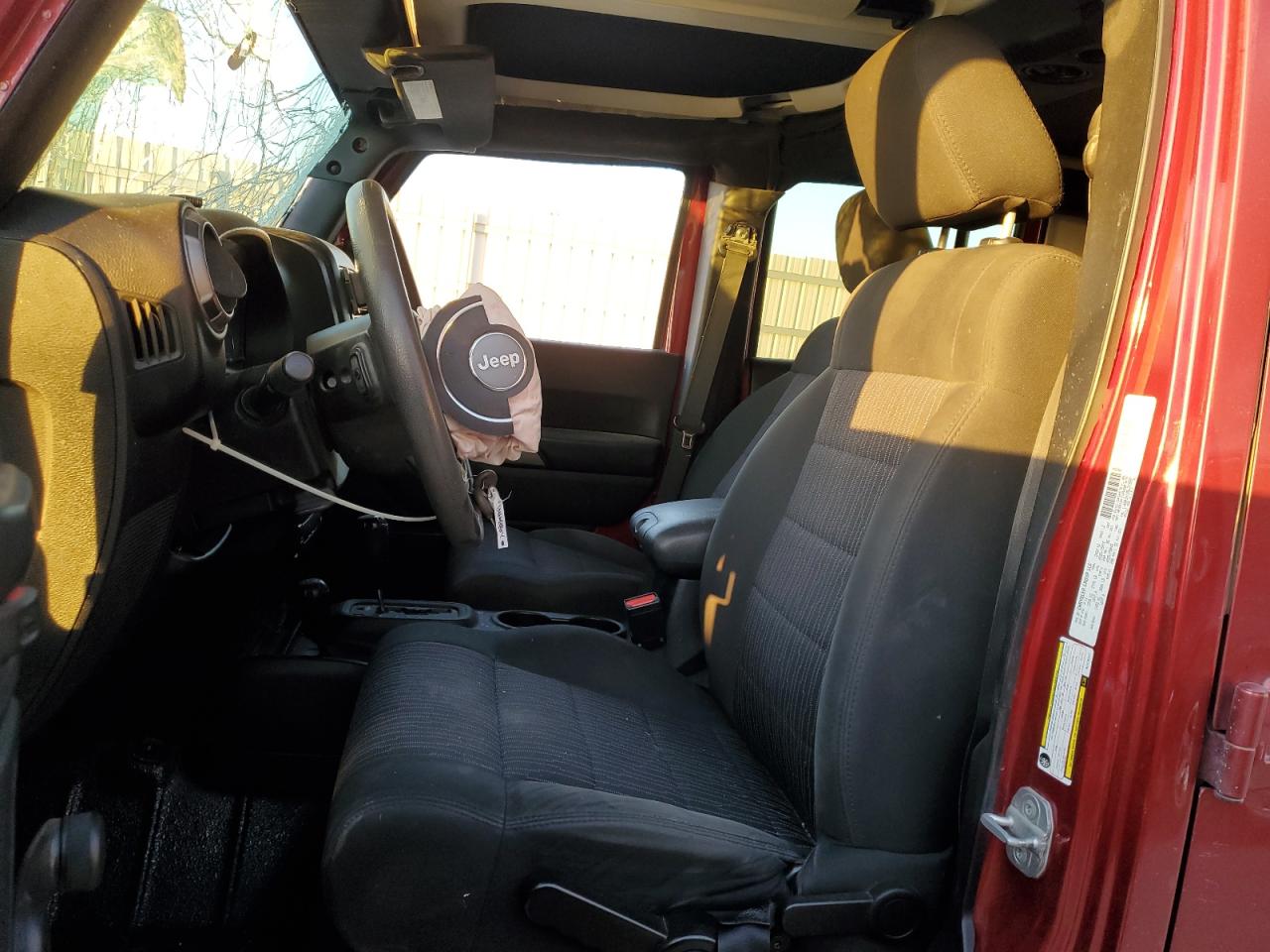 2011 Jeep Wrangler VIN 1J4BA3H13BL579257 Copart auction photo, all over damage thumbnail 7