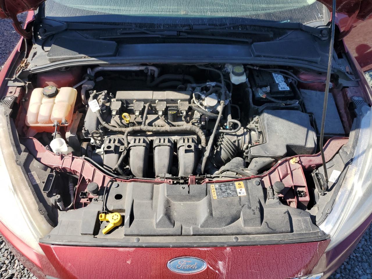 2017 Ford Focus VIN 1FADP3J22HL268403 Copart auction photo, water/flood / top/roof damage thumbnail 12