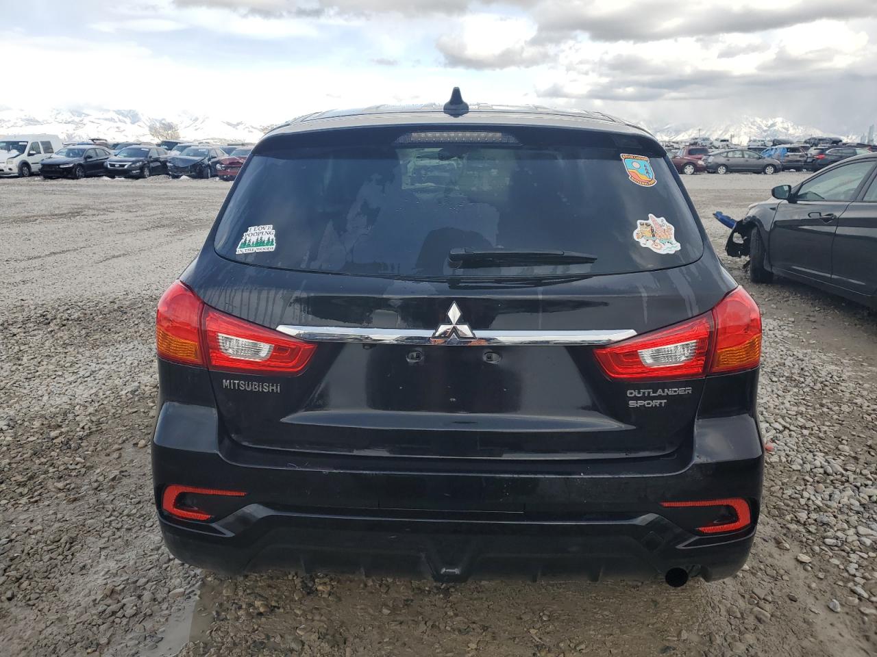 2019 Mitsubishi Outlander VIN JA4AP3AU1KU000274 Copart auction photo, front end damage thumbnail 6