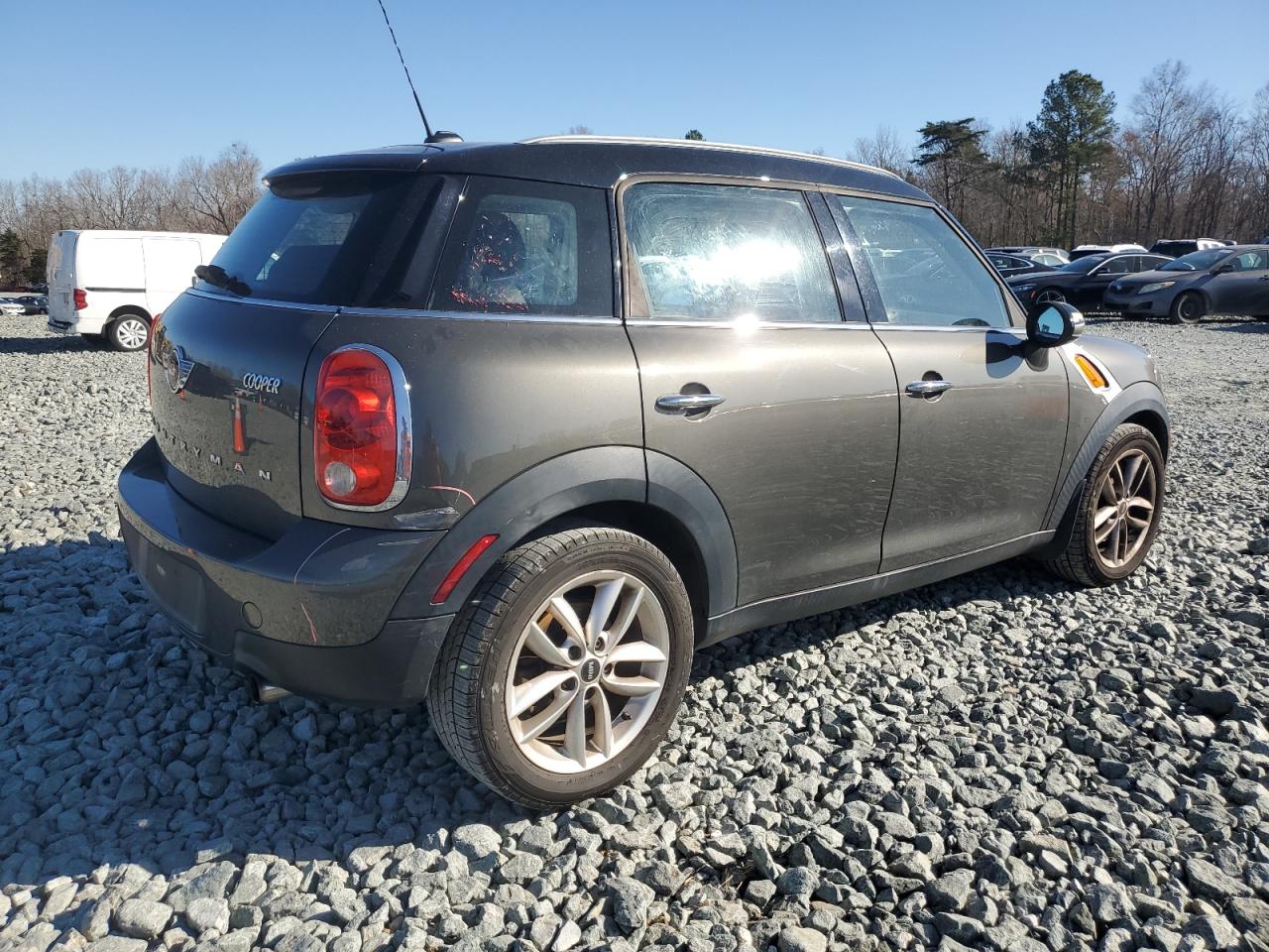2014 MINI Cooper VIN WMWZB3C53EWM32576 Copart auction photo, all over damage thumbnail 3