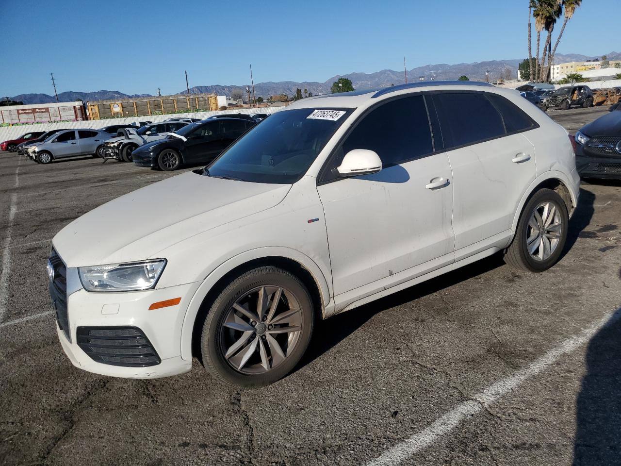 2018 Audi Q3 VIN WA1BCCFS0JR012909
