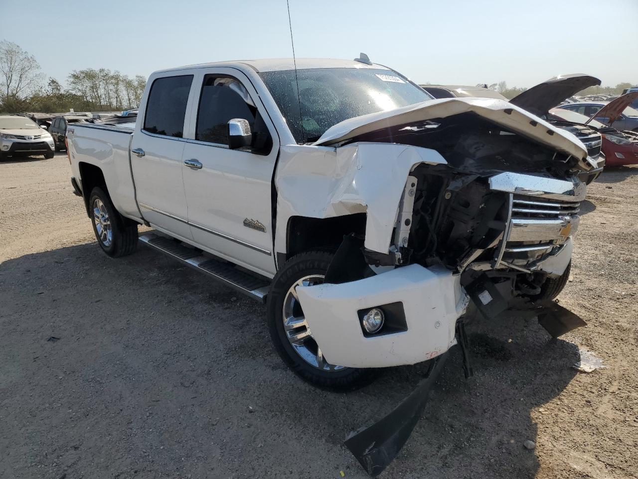 2017 Chevrolet Silverado VIN 1GC1KXEG1HF173533 Copart auction photo, front end damage thumbnail 4