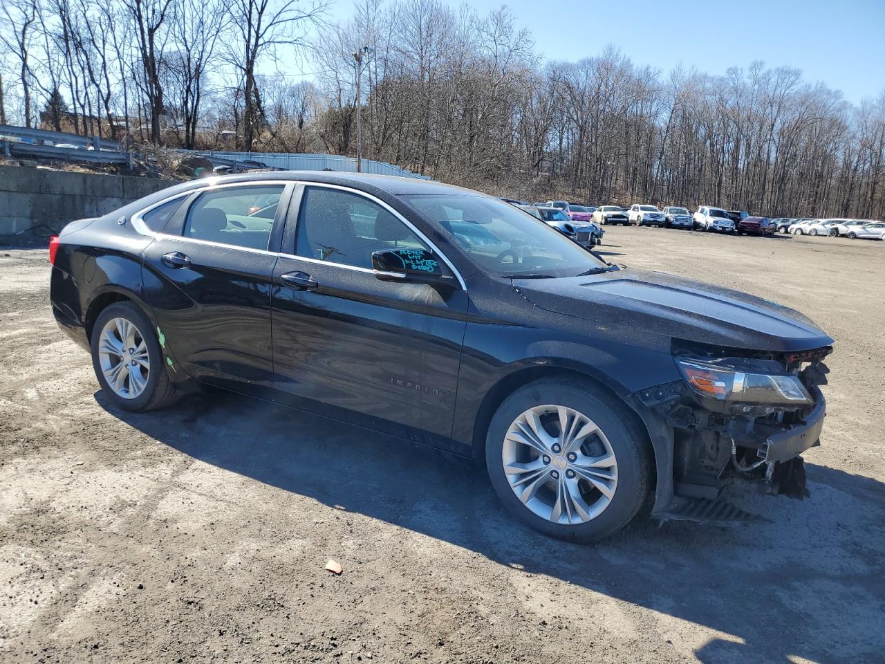 2014 Chevrolet Impala VIN 2G1125S37E9101612 Copart auction photo, front end / minor dent/scratches damage thumbnail 4