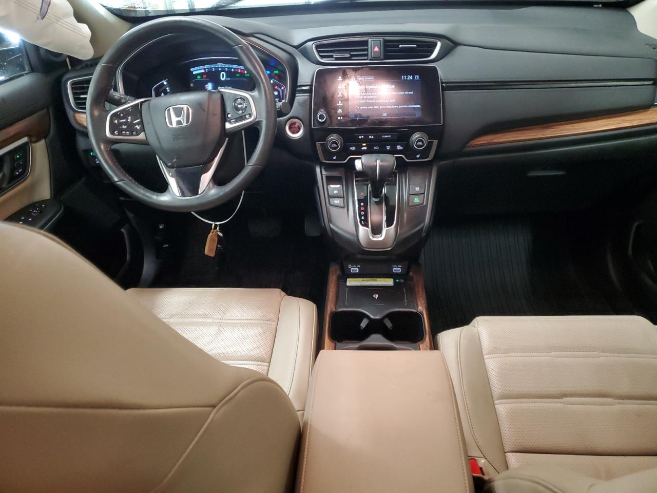 2021 Honda CR-V VIN 2HKRW2H97MH605775 Copart auction photo, side / front end damage thumbnail 8