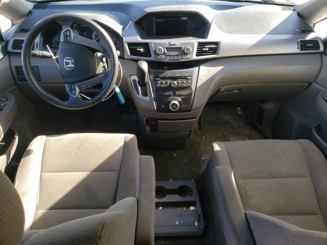 2013 Honda Odyssey VIN 5FNRL5H23DB074974 Copart auction photo, all over damage thumbnail 8