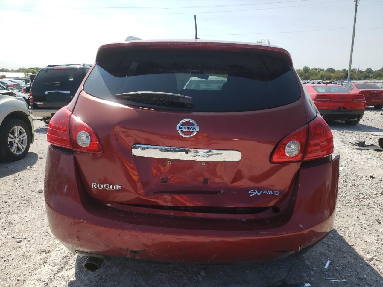 2011 Nissan Rogue VIN JN8AS5MV1BW267539 Copart auction photo, rear end damage thumbnail 6