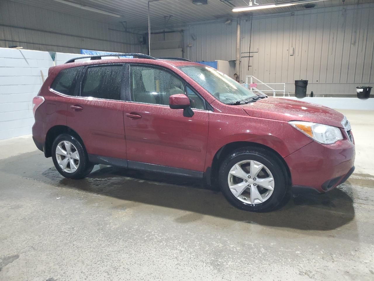 2015 Subaru Forester VIN JF2SJAKC3FH823780 Copart auction photo, vandalism / minor dent/scratches damage thumbnail 4