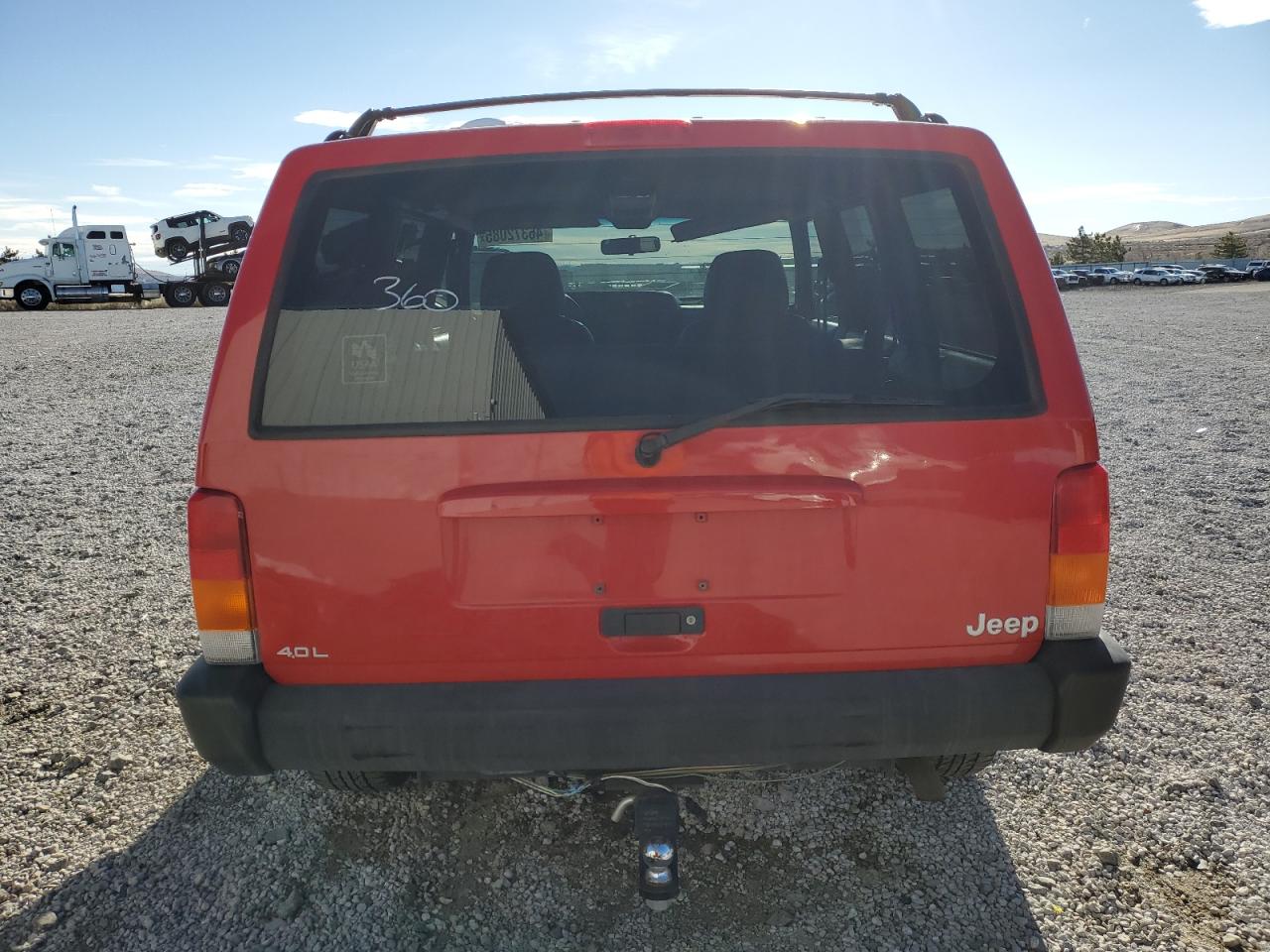 1998 Jeep Grand Cherokee VIN 1J4FJ68S6WL140409 Copart auction photo, front end damage thumbnail 6