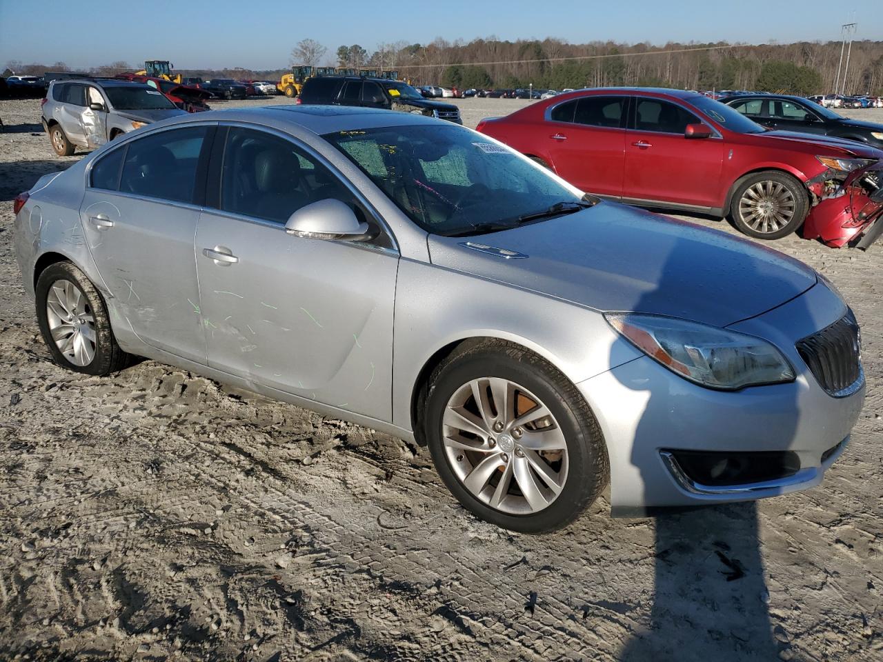 2015 Buick Regal VIN 2G4GV5EK2F9192667 Copart auction photo, all over damage thumbnail 4