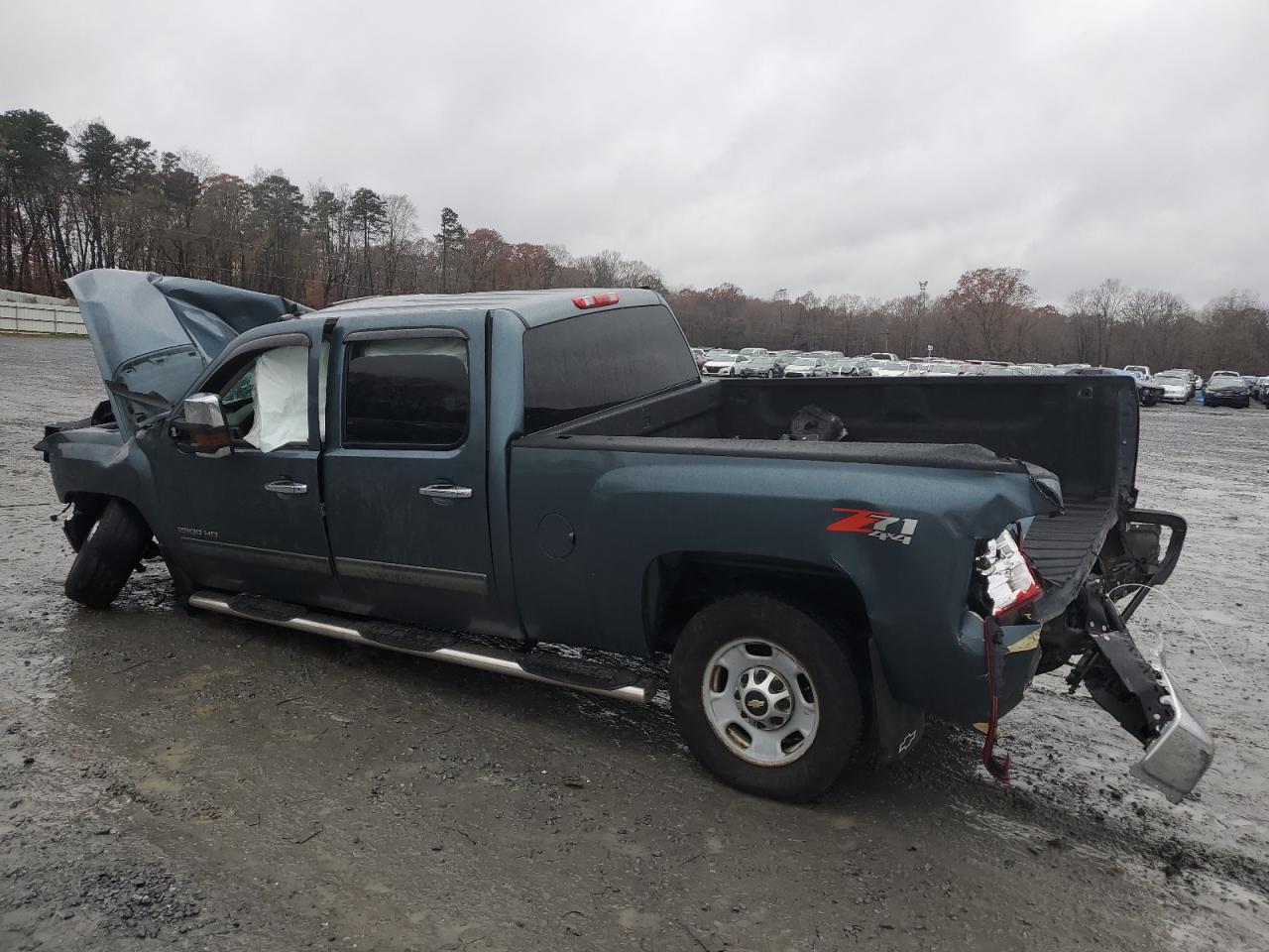 2012 Chevrolet Silverado VIN 1GC1KYE86CF111648 Copart auction photo, all over damage thumbnail 2