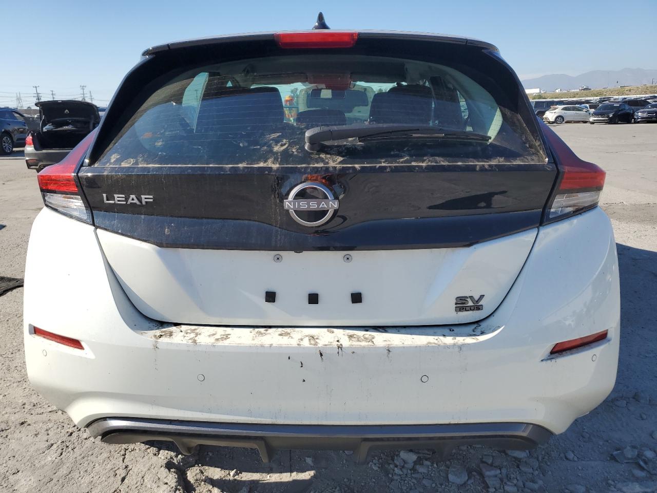 2025 Nissan Leaf VIN 1N4CZ1CV8SC559920 Copart auction photo, side / rear end damage thumbnail 6
