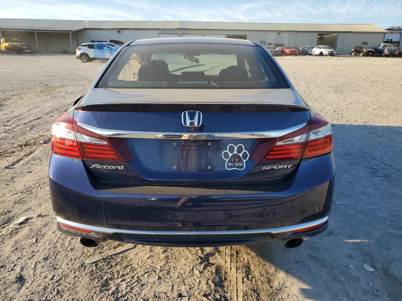 2017 Honda Accord VIN 1HGCR2F55HA134513 Copart auction photo, biohazard/chemical / all over damage thumbnail 6