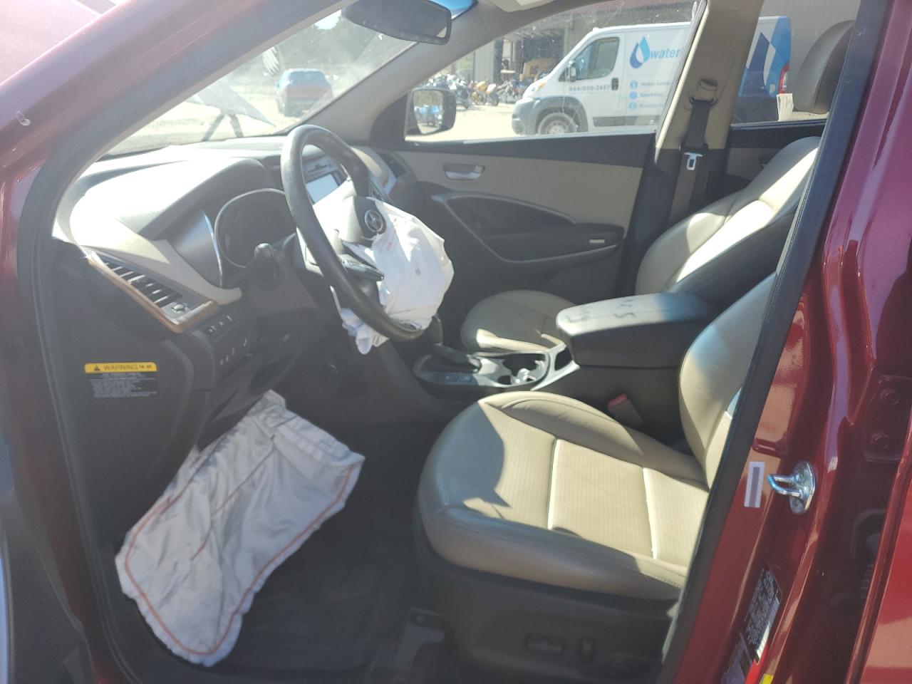 2015 Hyundai Santa Fe VIN 5XYZUDLB8FG266532 Copart auction photo, front end damage thumbnail 7