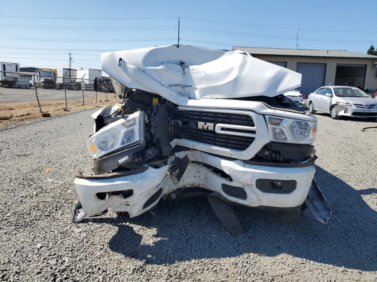 2020 RAM 1500 VIN 1C6SRFMT1LN246916 Copart auction photo, all over damage thumbnail 5