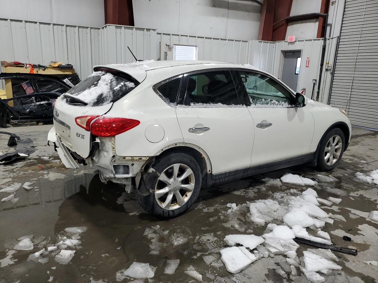 2008 Infiniti EX VIN JNKAJ09F58M354978 Copart auction photo, rear end damage thumbnail 3