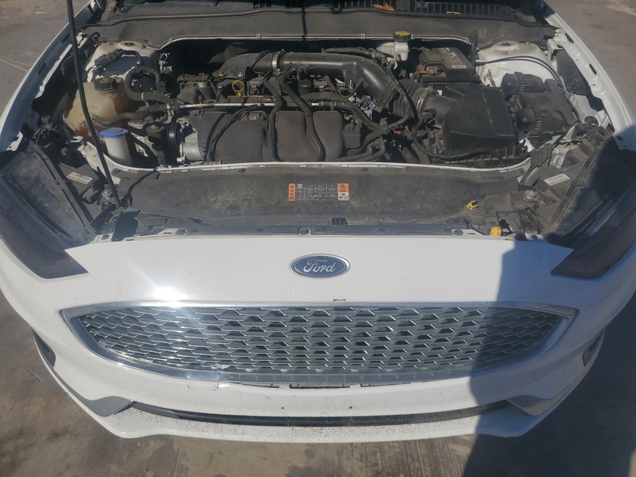 2019 Ford Fusion VIN 3FA6P0D95KR180907 Copart auction photo, hail damage thumbnail 11