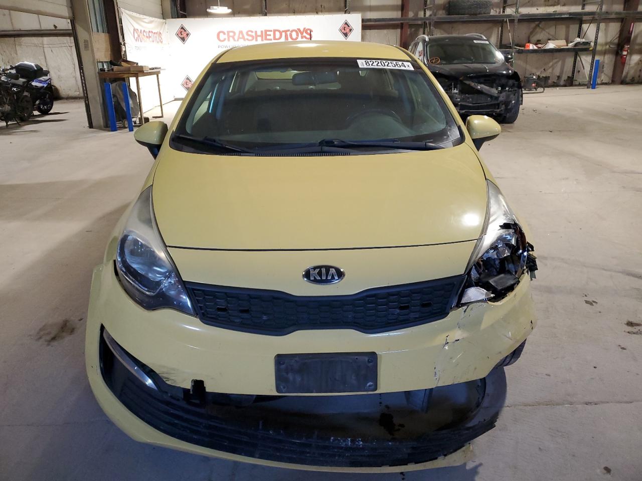 2016 KIA Rio VIN KNADM4A33G6668708 Copart auction photo, front end / undercarriage damage thumbnail 5