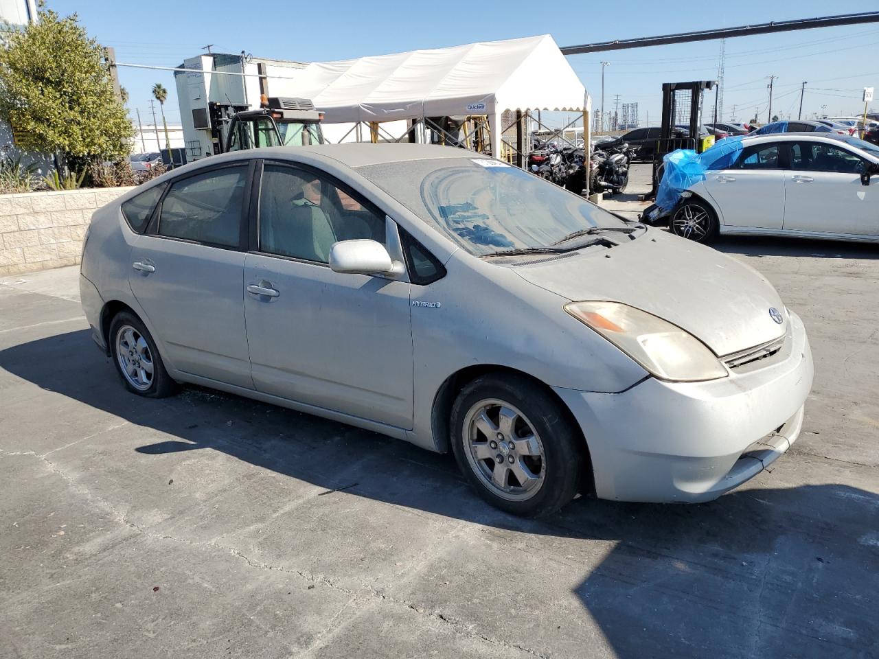 2005 Toyota Prius VIN JTDKB20UX53018156 Copart auction photo, all over damage thumbnail 4