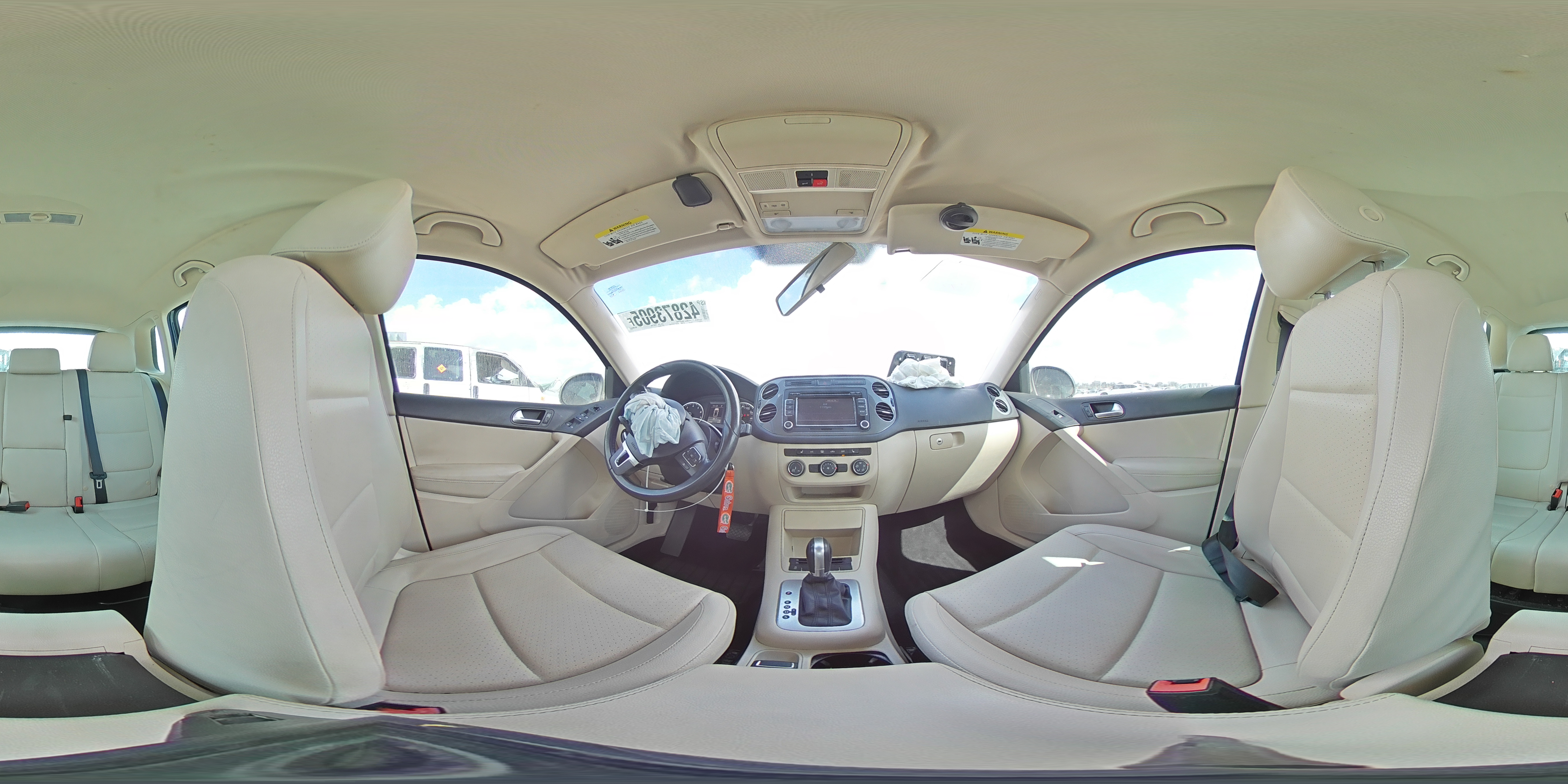 2015 Volkswagen Tiguan VIN WVGAV7AX0FW610475 Copart auction photo, front end / mechanical damage thumbnail 13
