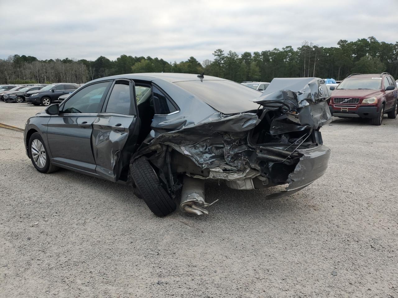 2019 Volkswagen Jetta VIN 3VWC57BU9KM067152 Copart auction photo, all over damage thumbnail 2