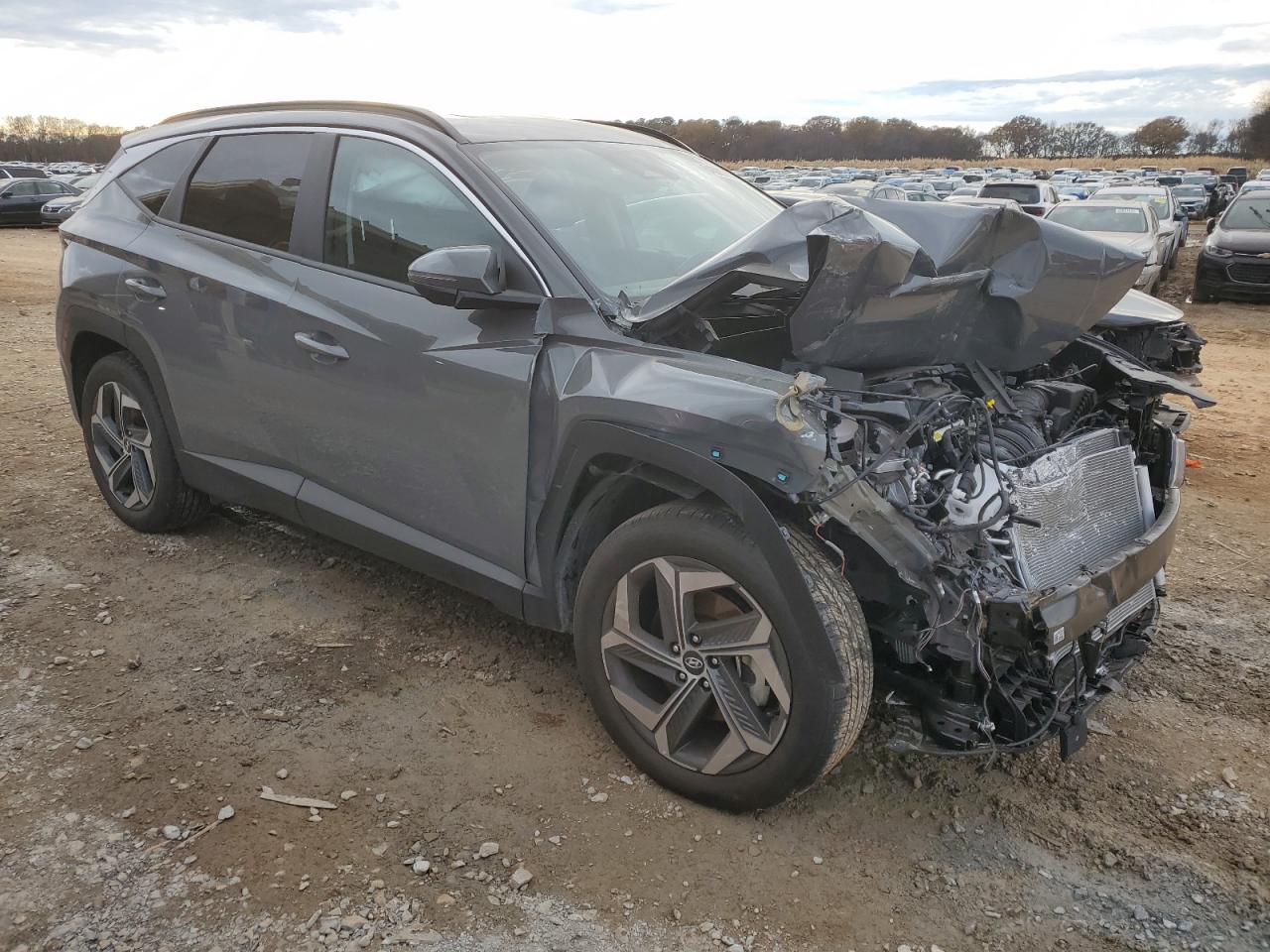 2024 Hyundai Tucson VIN 5NMJF3DE9RH432223 Copart auction photo, front end damage thumbnail 4