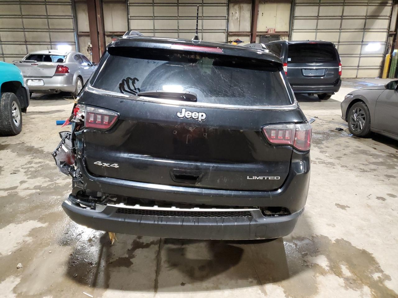 2019 Jeep Compass VIN 3C4NJDCB6KT712140 Copart auction photo, rollover / mechanical damage thumbnail 6