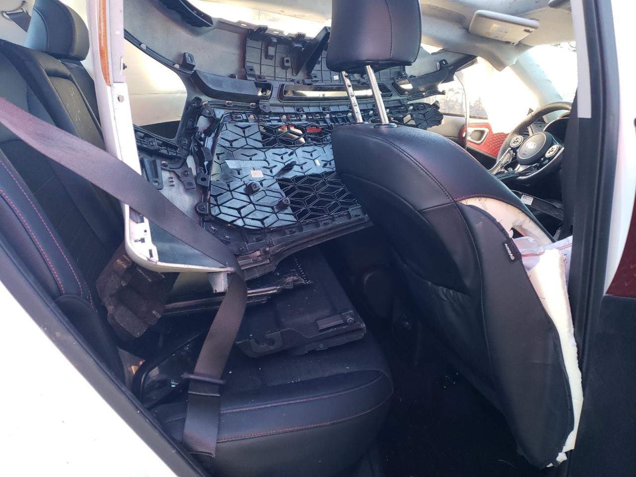 2020 KIA Soul VIN KNDJ53AF1L7043977 Copart auction photo, rollover damage thumbnail 10
