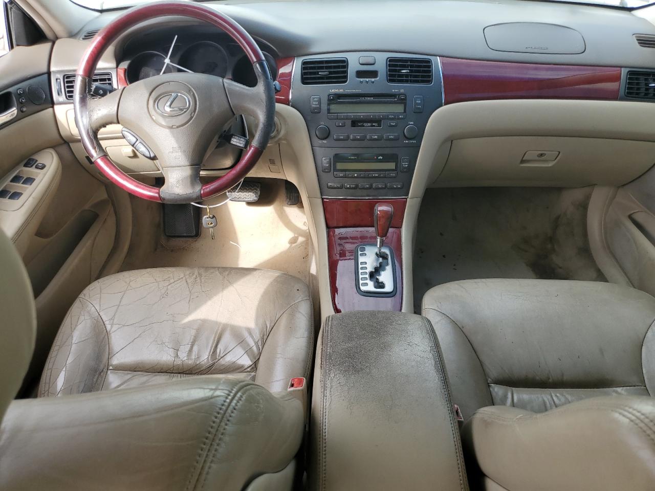 2003 Lexus ES VIN JTHBF30G430138424 Copart auction photo, front end damage thumbnail 8