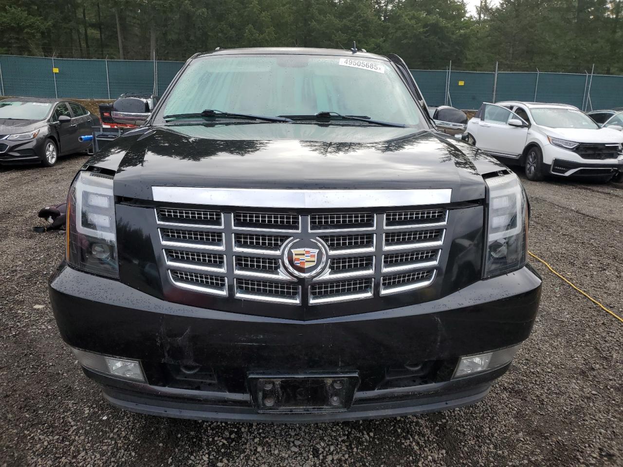 2013 Cadillac Escalade VIN 1GYS4HEF6DR291057 Copart auction photo, side / undercarriage damage thumbnail 5