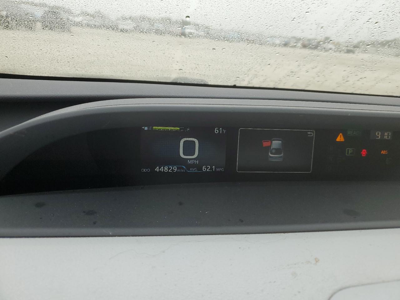2021 Toyota Prius VIN JTDKAMFU2M3144306 Copart auction photo, rear end damage thumbnail 9