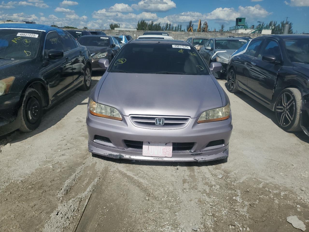 2001 Honda Accord VIN 1HGCG31731A016468 Copart auction photo, rear end / minor dent/scratches damage thumbnail 5