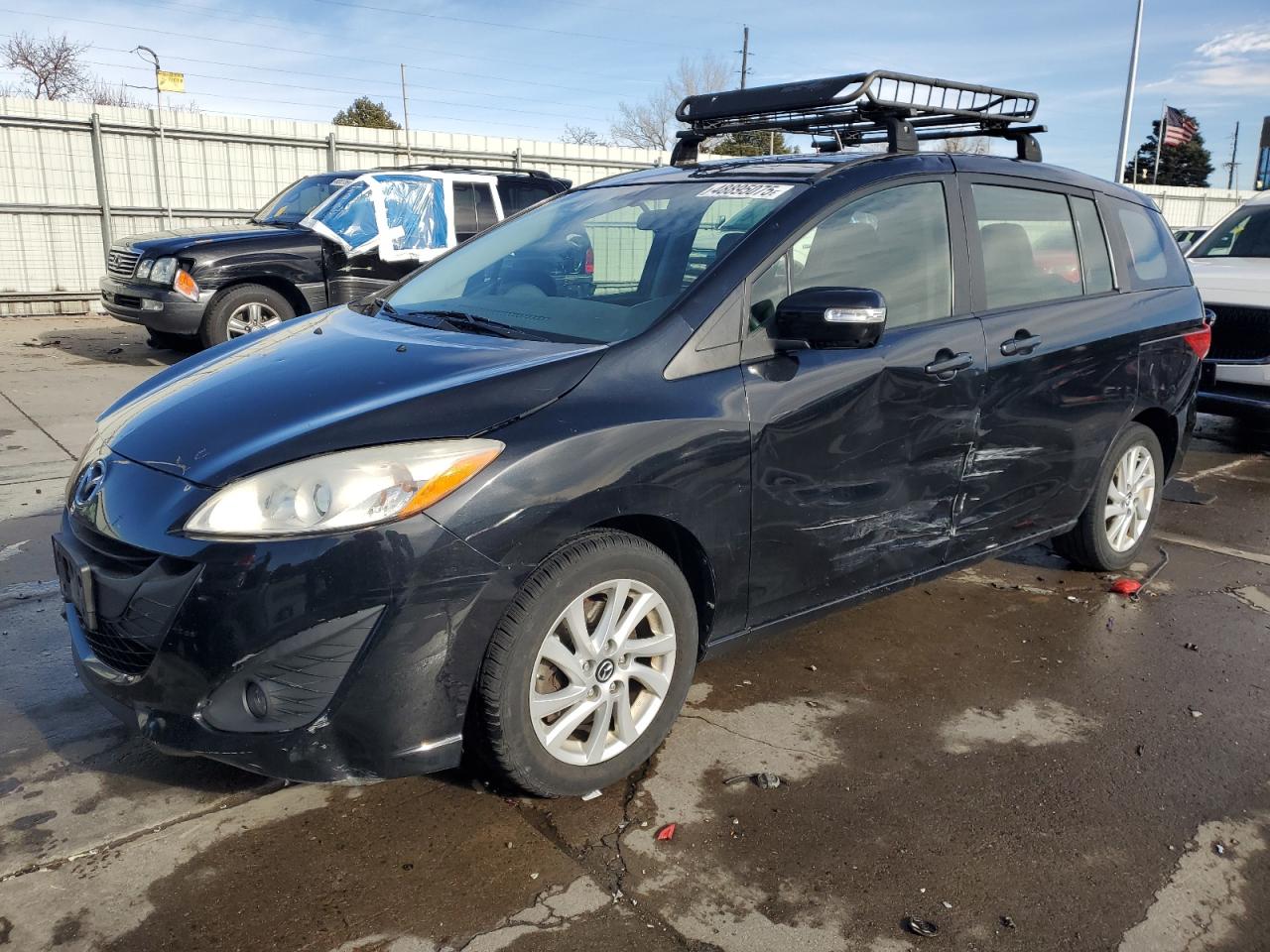 2013 Mazda 5 VIN JM1CW2BL1D0160845 - Copart auction photo