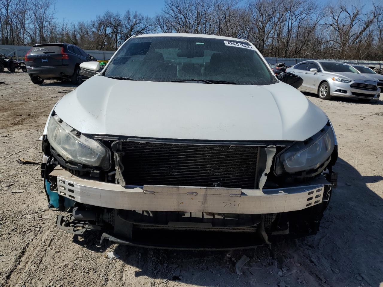 2016 Honda Civic VIN 2HGFC3B73GH356091 Copart auction photo, front end / hail damage thumbnail 5