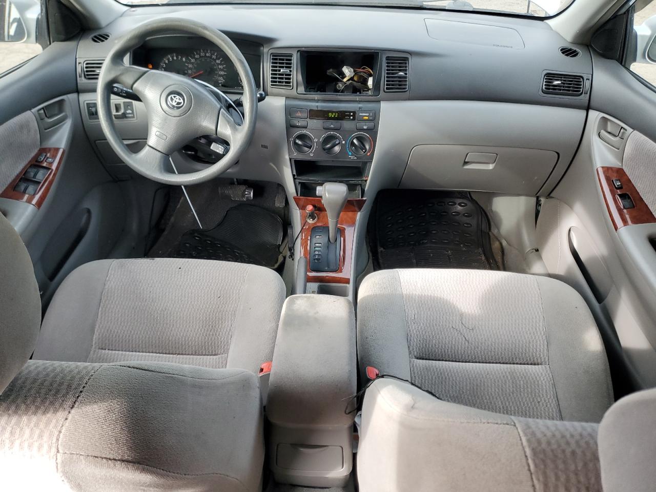 2006 Toyota Corolla VIN 2T1BR32E46C701213 Copart auction photo, front end / rear end damage thumbnail 8