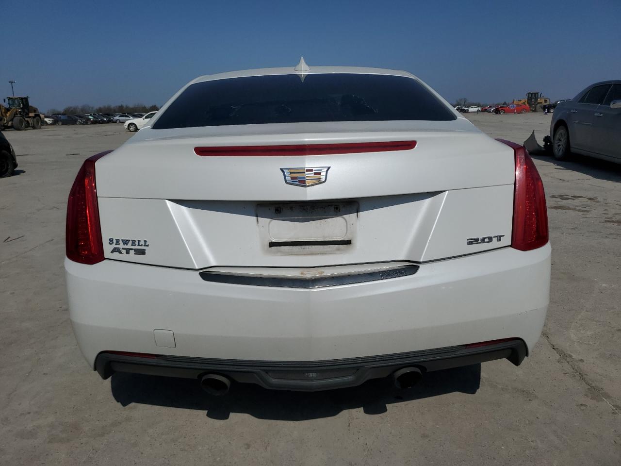 2015 Cadillac ATS VIN 1G6AA1RX4F0115963 Copart auction photo, side damage thumbnail 6
