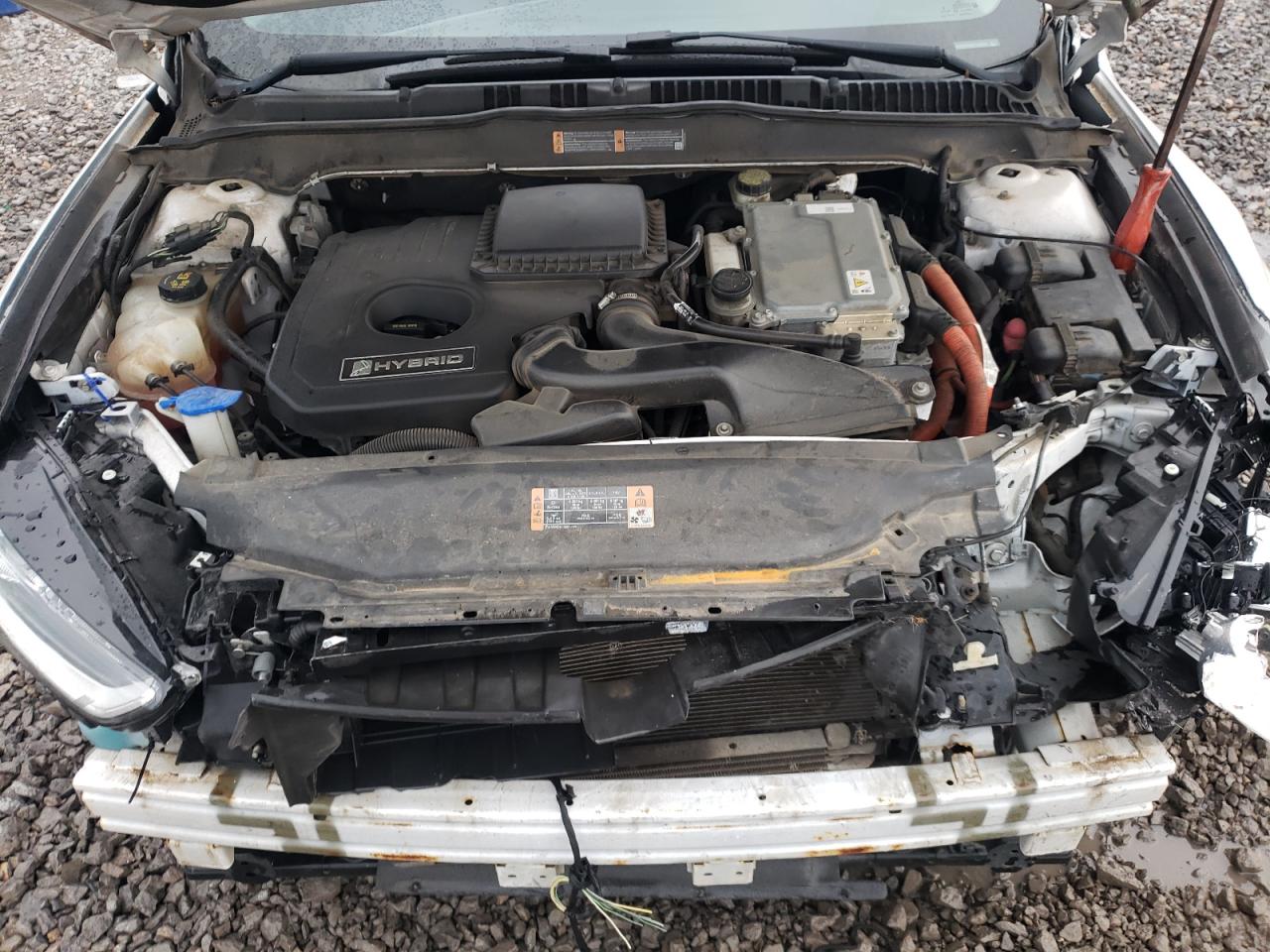 2014 Ford Fusion VIN 3FA6P0LU0ER323952 Copart auction photo, front end damage thumbnail 11