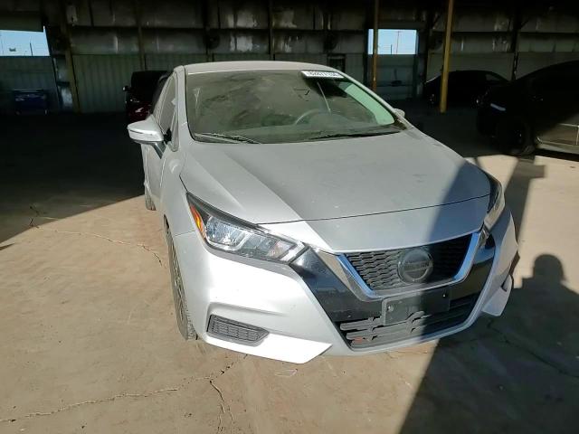 2021 Nissan Versa VIN 3N1CN8EVXML876488 Copart auction photo, rear end / side damage thumbnail 11