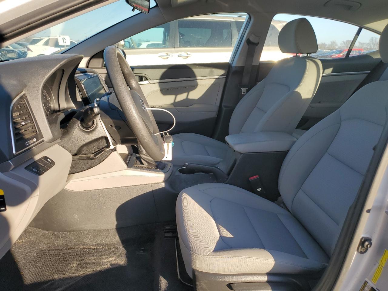 2017 Hyundai Elantra VIN KMHD74LF3HU127393 Copart auction photo, rear end damage thumbnail 7