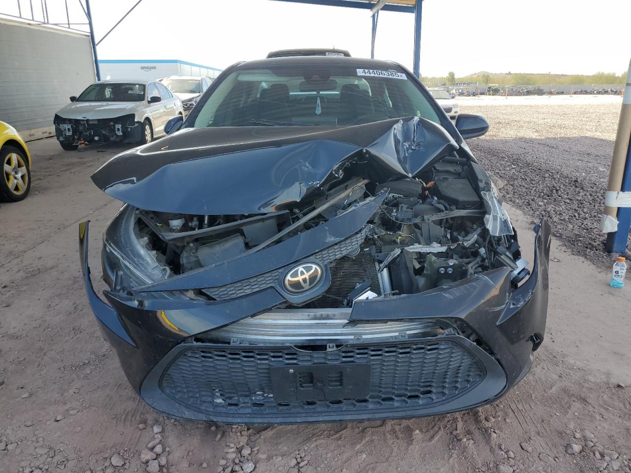 2020 Toyota Corolla VIN 5YFEPRAE0LP100738 Copart auction photo, front end damage thumbnail 5