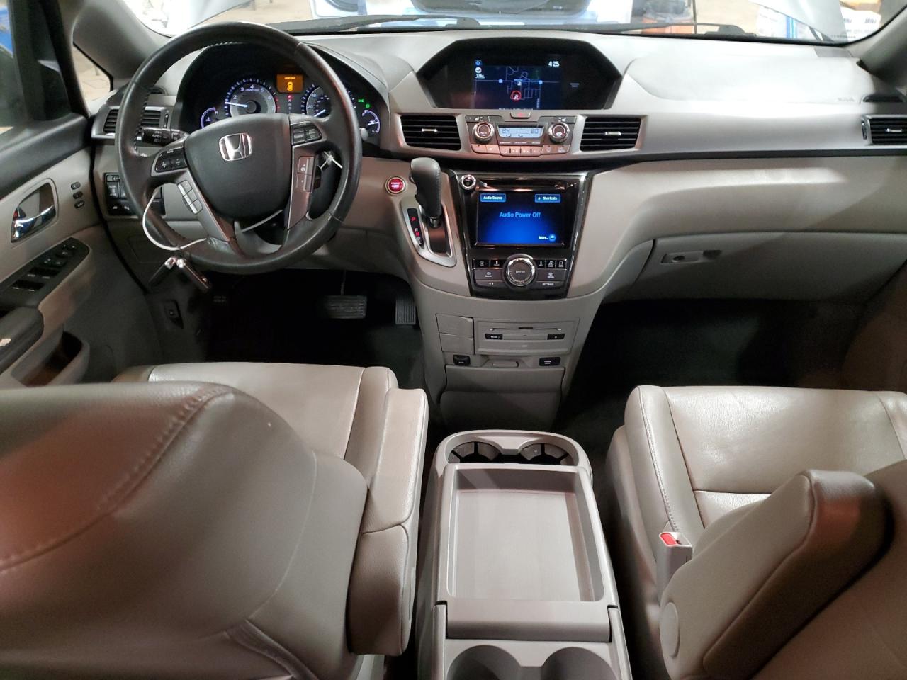 2014 Honda Odyssey VIN 5FNRL5H97EB073759 Copart auction photo, front end damage thumbnail 8