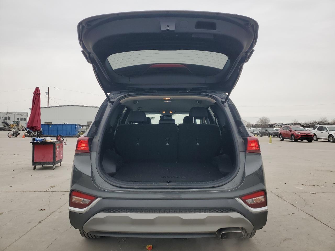 2020 Hyundai Santa Fe VIN 5NMS33AD3LH232289 Copart auction photo, front end damage thumbnail 6