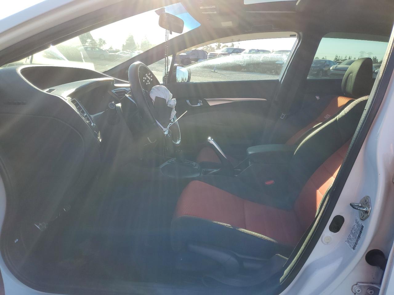 2015 Honda Civic VIN 2HGFB6E51FH703107 Copart auction photo, undercarriage damage thumbnail 7