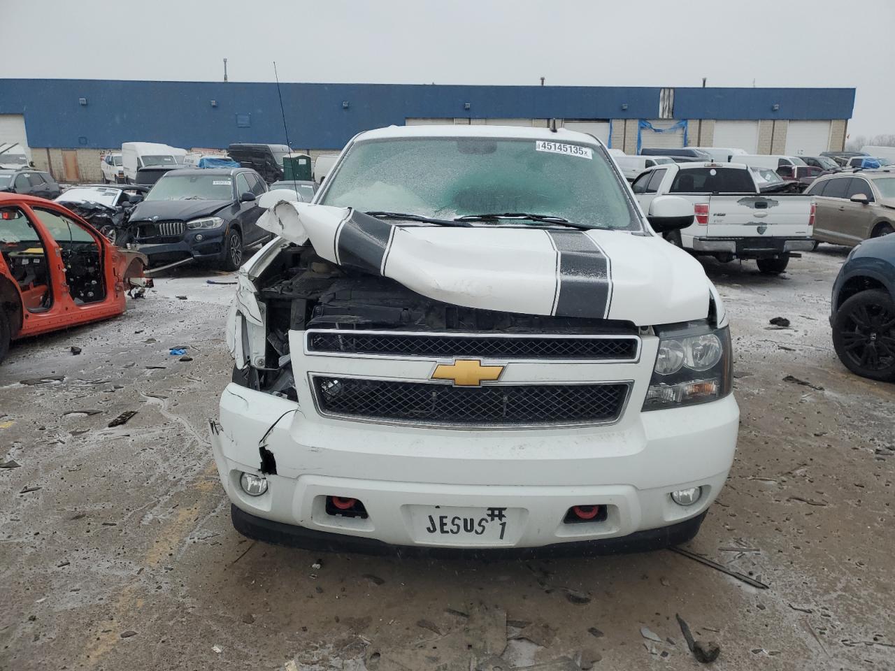 2012 Chevrolet Avalanche VIN 3GNTKFE73CG312496 Copart auction photo, front end damage thumbnail 5