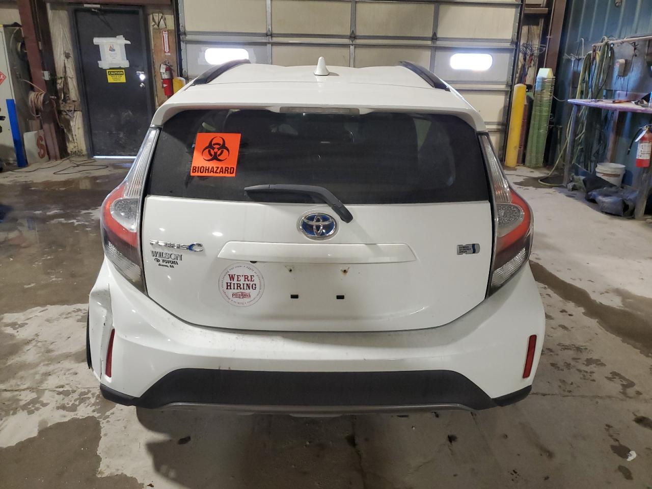 2018 Toyota Prius VIN JTDKDTB35J1601437 Copart auction photo, front end / minor dent/scratches damage thumbnail 6