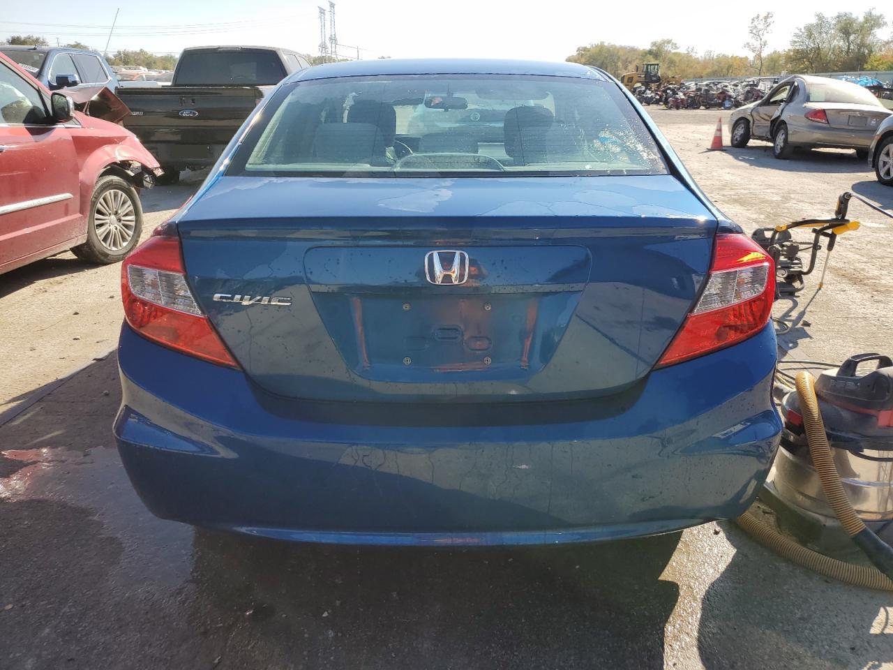 2012 Honda Civic VIN 19XFB2F50CE074923 Copart auction photo, front end / side damage thumbnail 6