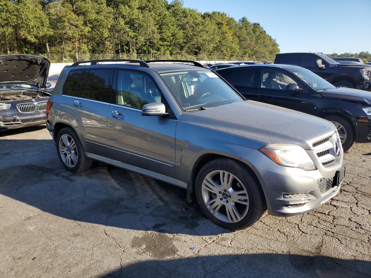 2013 Mercedes-Benz GLK-klasse VIN WDCGG8JB0DG036920 Copart auction photo, rear end damage thumbnail 4