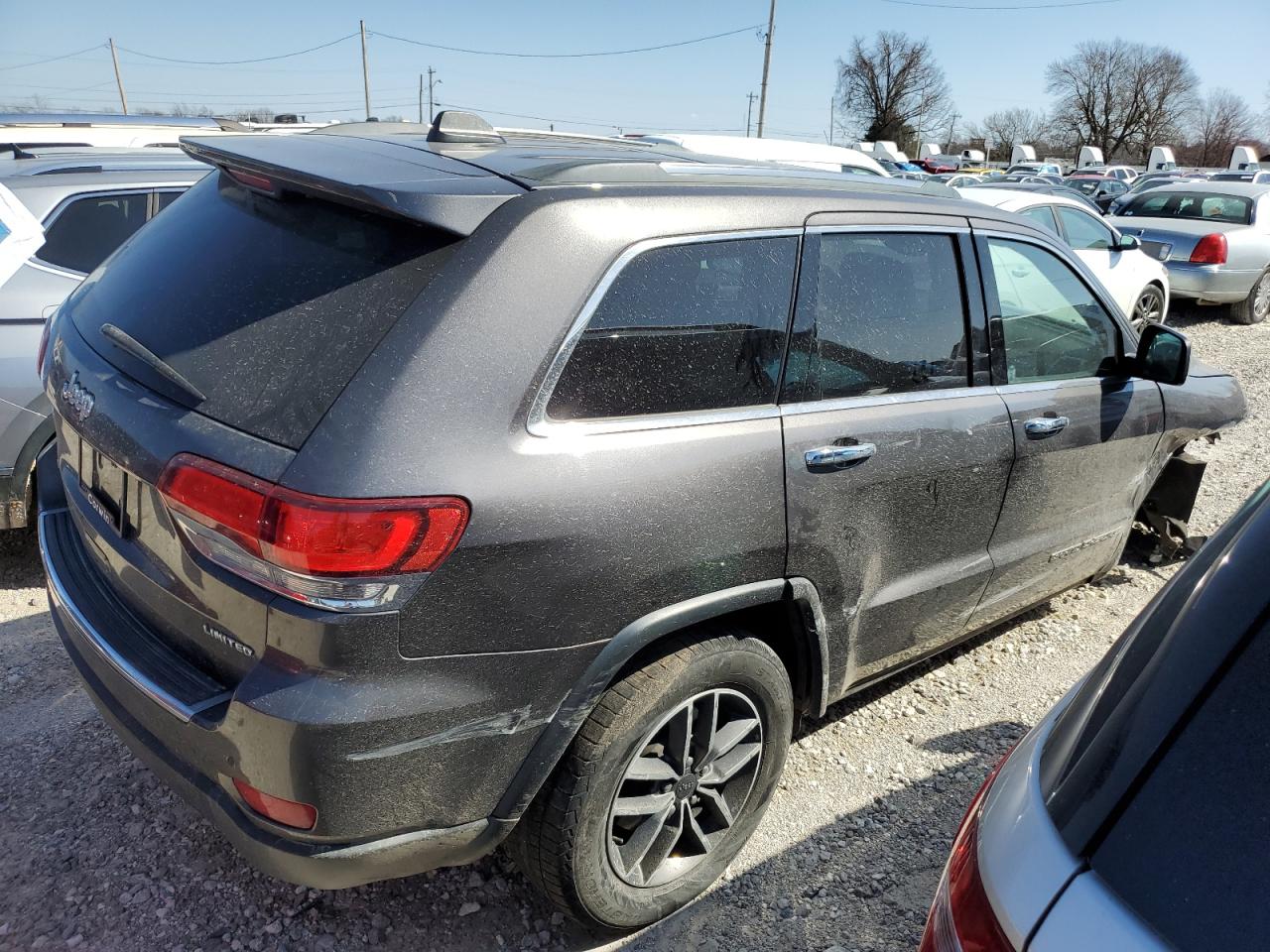 2020 Jeep Grand Cherokee VIN 1C4RJFBG7LC120544 Copart auction photo, front end damage thumbnail 3
